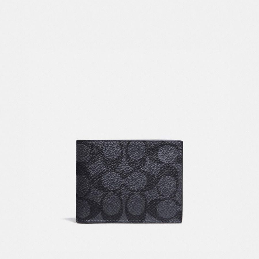 Cartera COACH Hombre Gris | VJEM28913