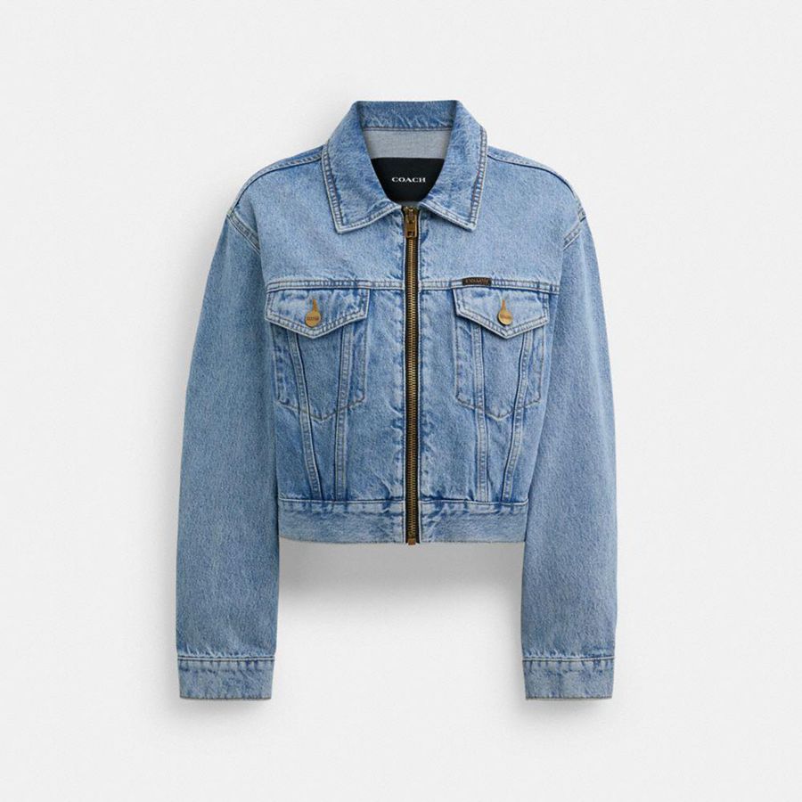 Chaqueta COACH Mujer Azules | PTFB16875