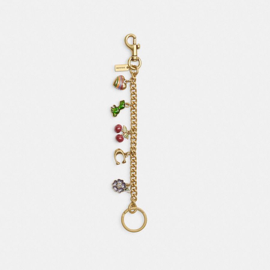 Charms COACH Mujer Doradas | SQNJ96401