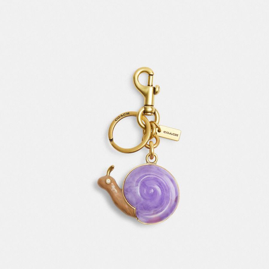 Charms COACH Mujer Doradas | ZHLT54106