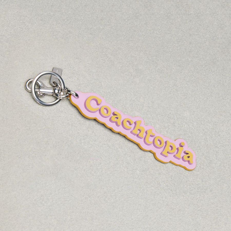 Charms COACH Mujer Rosas | JQRU84965