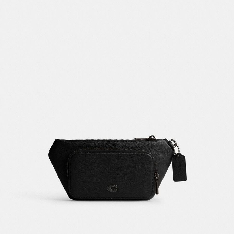 Riñonera COACH Mujer Negras | IMSO38790